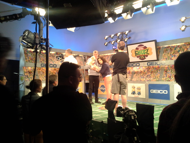 Illustration for article titled Plexiglas, poop, and penguins: Life behind the scenes on the Puppy Bowl